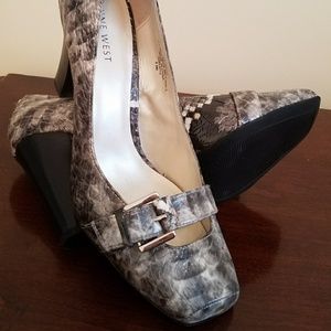 Snake skin heels